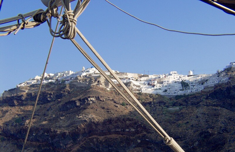 Greek cruise holidays, Santorini Island