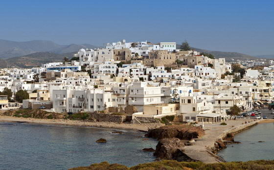 Naxos Island, down town.