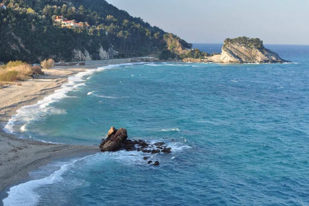 Samos Island, beach. Courtesy of A. Kaknis