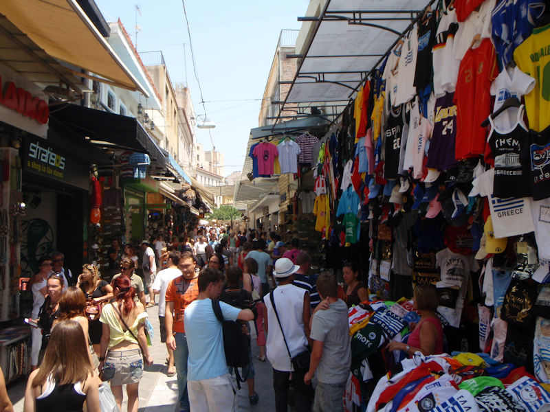 Monastiraki flea market