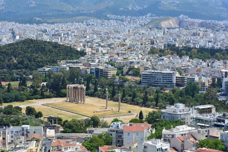 Olympioy Dios Stelai, Athens