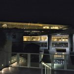 Acropolis museum at night