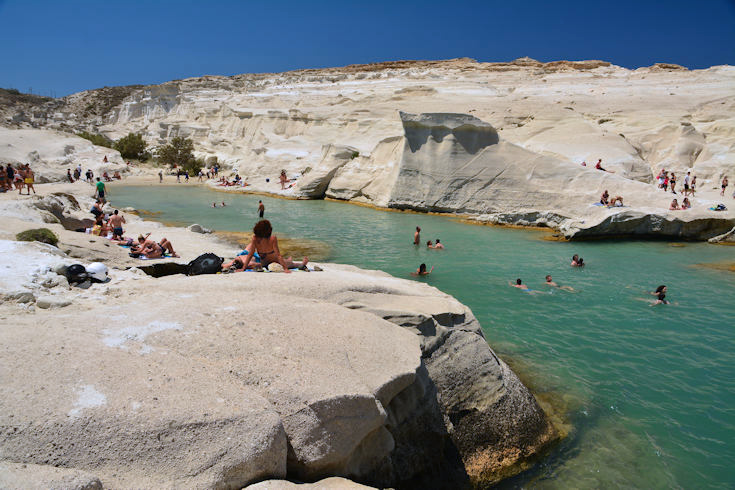 Milos Island, Sarakiniko