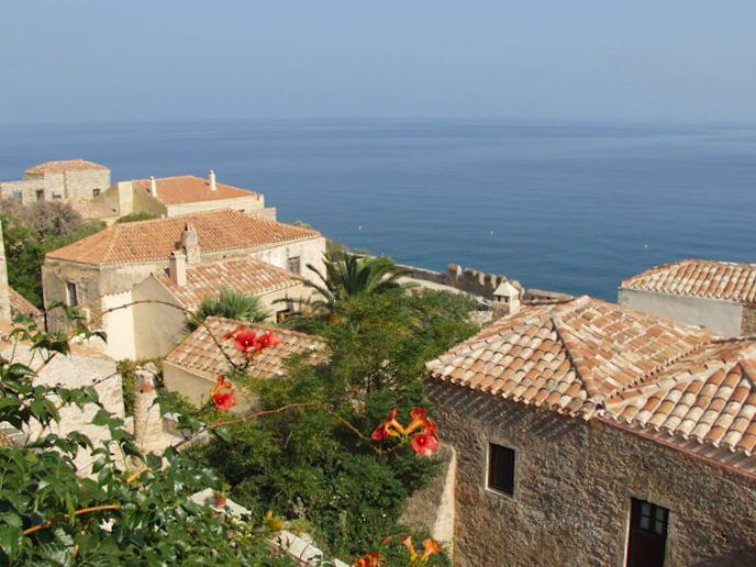 Monemvasia buildings