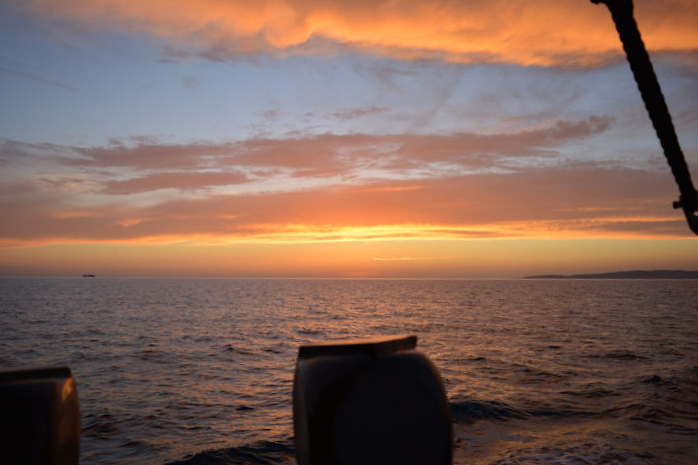 Discover the Ionian "Jewels", Corfu, Ithaka and more. Sunset on board a traditional Greek wooden boat