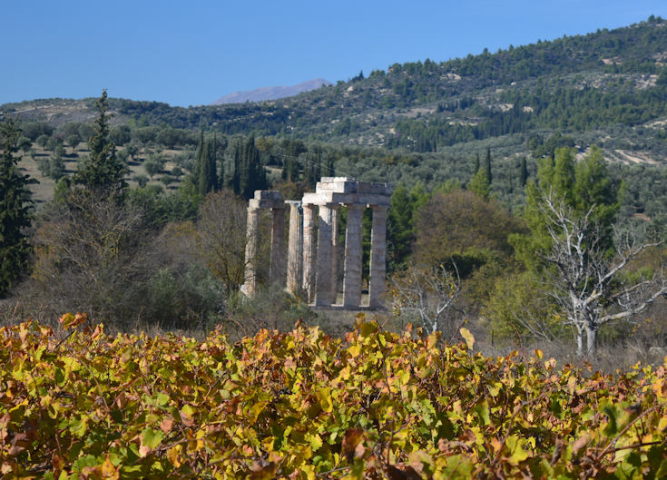 Nemea, temple at