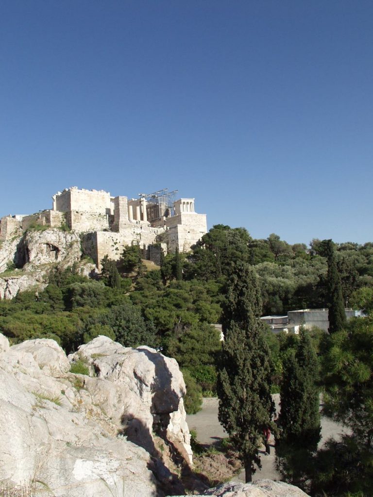 Acropolis hill, Athens