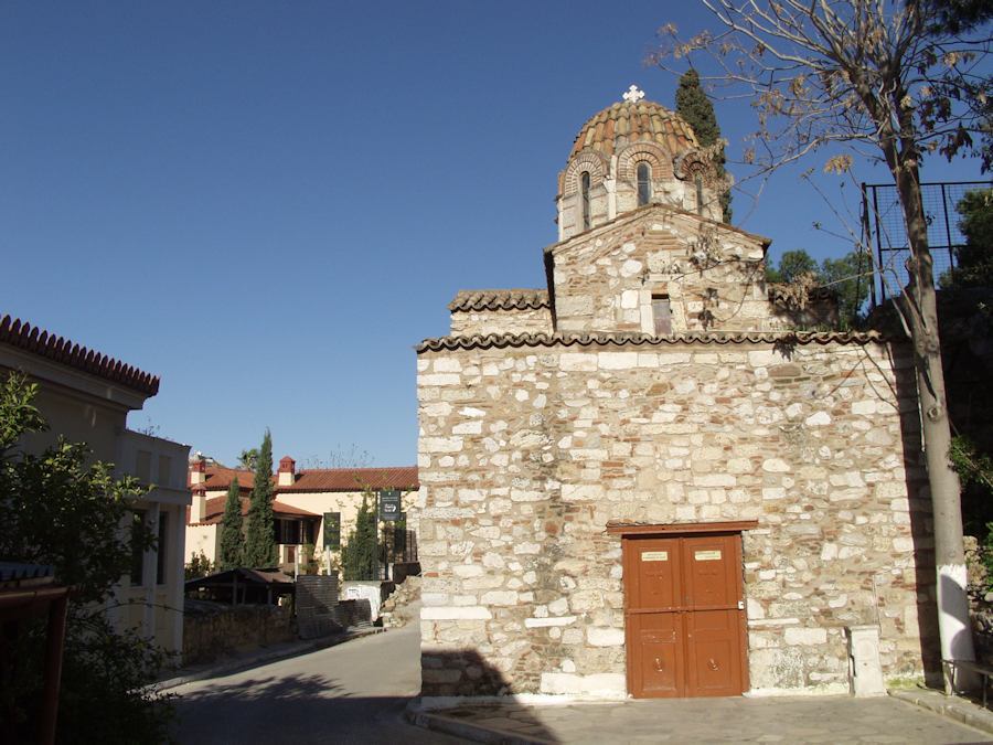 Plaka area, Athens, Church