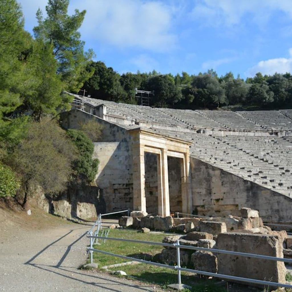 The ancient Theatre of Epidaurus