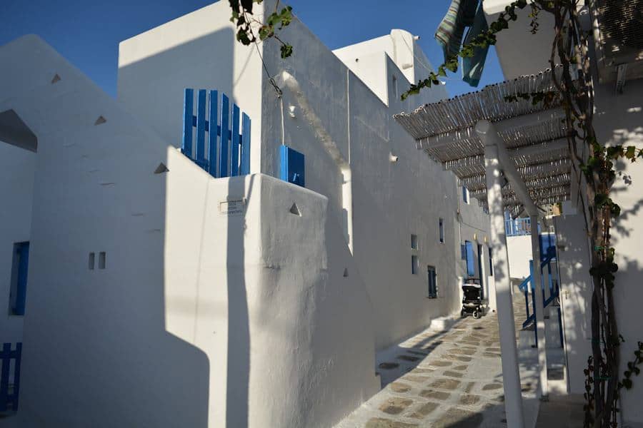 Streets of Mykonos, Greece