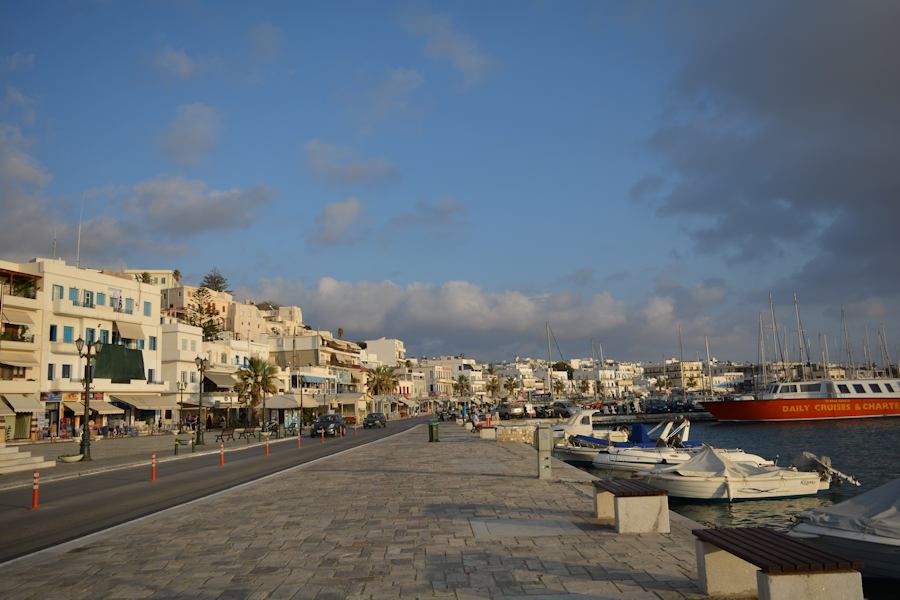 Naxos Island port